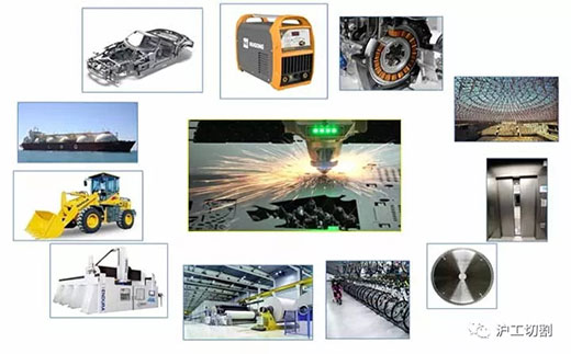 QG刮刮乐10米大幅面龙门光纤激光切割机应用行业